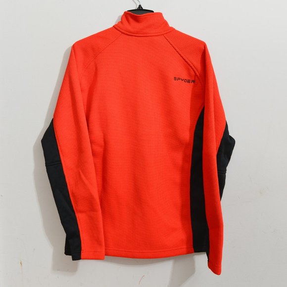 Spyder Outbound MEN Half Zip‎ Fleece RED - Picture 5 of 6
